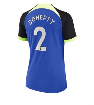 Tottenham Hotspur Matt Doherty #2 Bortedrakt Kvinner 2022-23 Kortermet